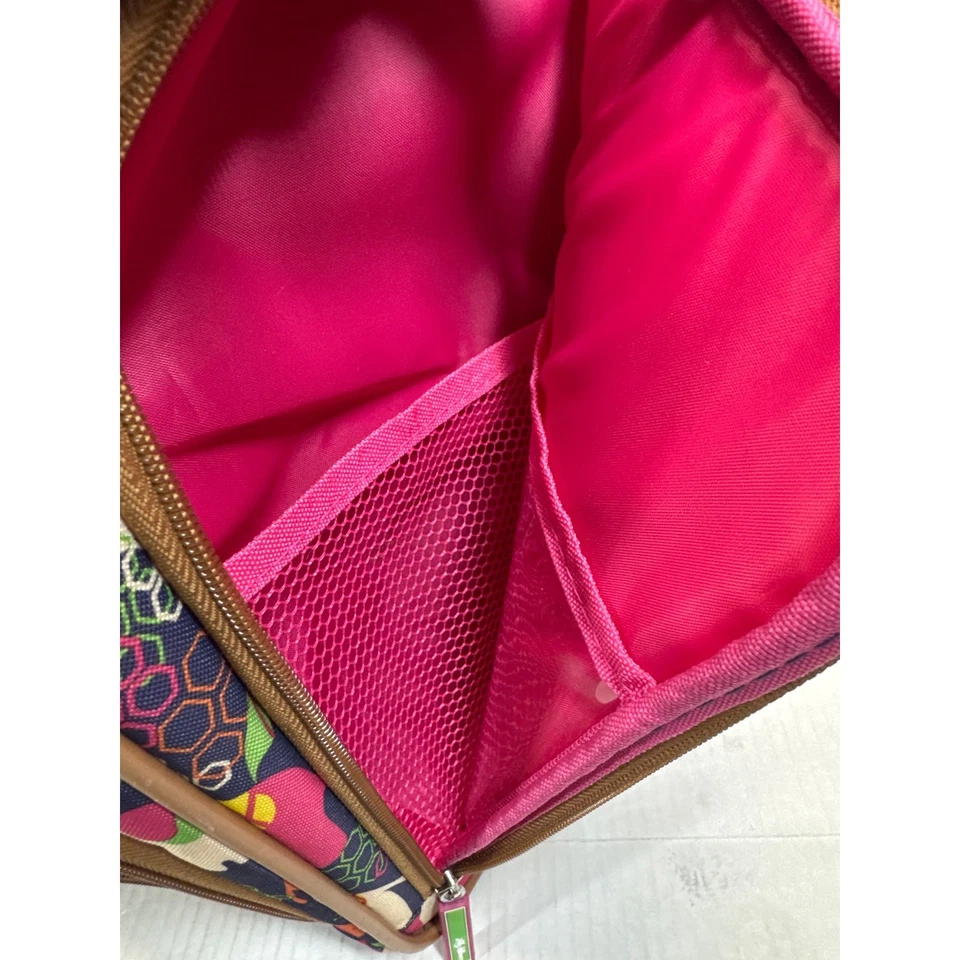 Bolsa de mano Lily Bloom Rolling Weekender Elephant Rain 20x10x13 Foto 4 de 4