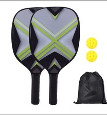 Pickleball Paddle Set with 2 Paddles, 4 Balls And Carrying Case, USAPA Approved