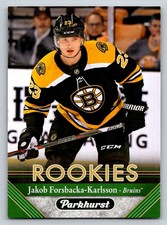2017-18 Parkhurst #268 Jakob Forsbacka-Karlsson RC (ref 221047)