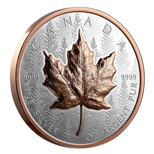 Ultra High Relief Silver Maple Leaf 2025 CANADA 1oz .9999 Pure Silver $20 Coin