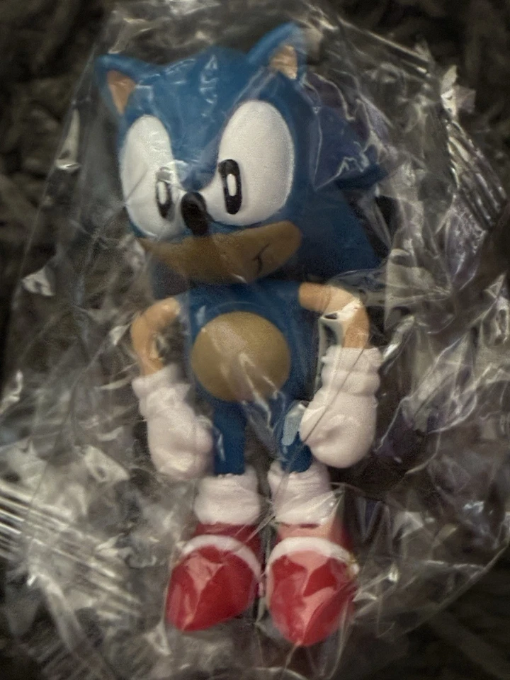 JAZWARES SEGA SONIC ЕЖ фигурки лот из 6 Эми, костяшки пальцев, супер, хвосты - Изображение 3 из 4