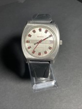 Vintage 1970s BENRUS CITATION ELECTRONIC Mens Wrist Watch #0011