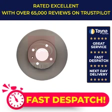 2x Brake Discs Pair Vented fits SEAT AROSA 6H 1.4D Front 00 to 04 AMF 256mm Set