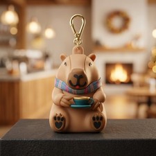 Bath Body Works Coffeebara Pocketbac Holder Capybara Tan Fall Coffee Cute NEW