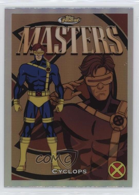 2025 Topps Finest X-Men '97 Common Bronze Refractor Cyclops #41 1i3m