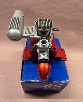 O.S. MAX 46FXi 2-Stroke Nitro/Glow RC Aircraft Engine w/Muffler