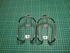 King Cage SS Water Bottle Cages (2) Stainless Steel 