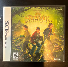Sierra The Spiderwick Chronicles Nintendo DS Complete Manual E10+ NTSC-U/C 2008