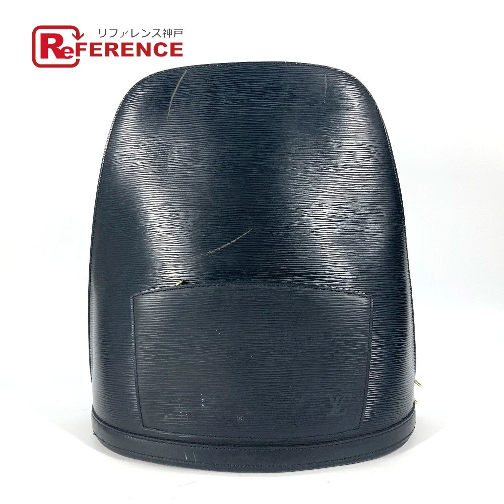 Louis Vuitton Epi Leather Cobran Backpack for Women in Noir Black Pre-Owned