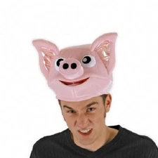 ELOPE THE OINKER SOFT PLUSH PIG HAT ONE SIZE HALLOWEEN COSTUME ACCESSORY U5508