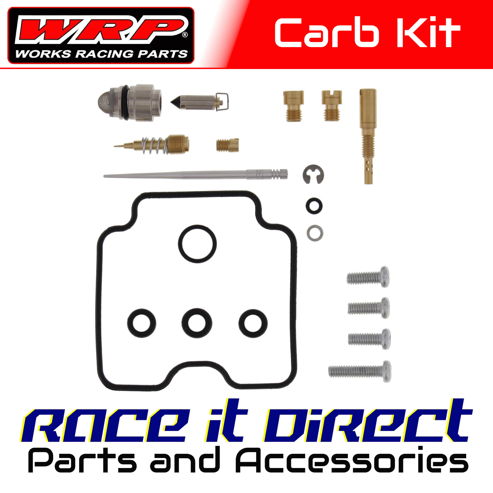 Carb Repair Kit for Yamaha YFM350GW Grizzly 2WD 2007-2011 Gasket Set WRP