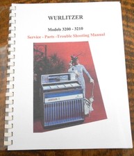 Manuale jukebox Wurlitzer modello 3200/3210