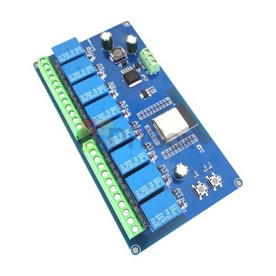 DC5-30V ESP32 WiFi Bluetooth BLE 8-Channel Relay Module ESP32 Development Board