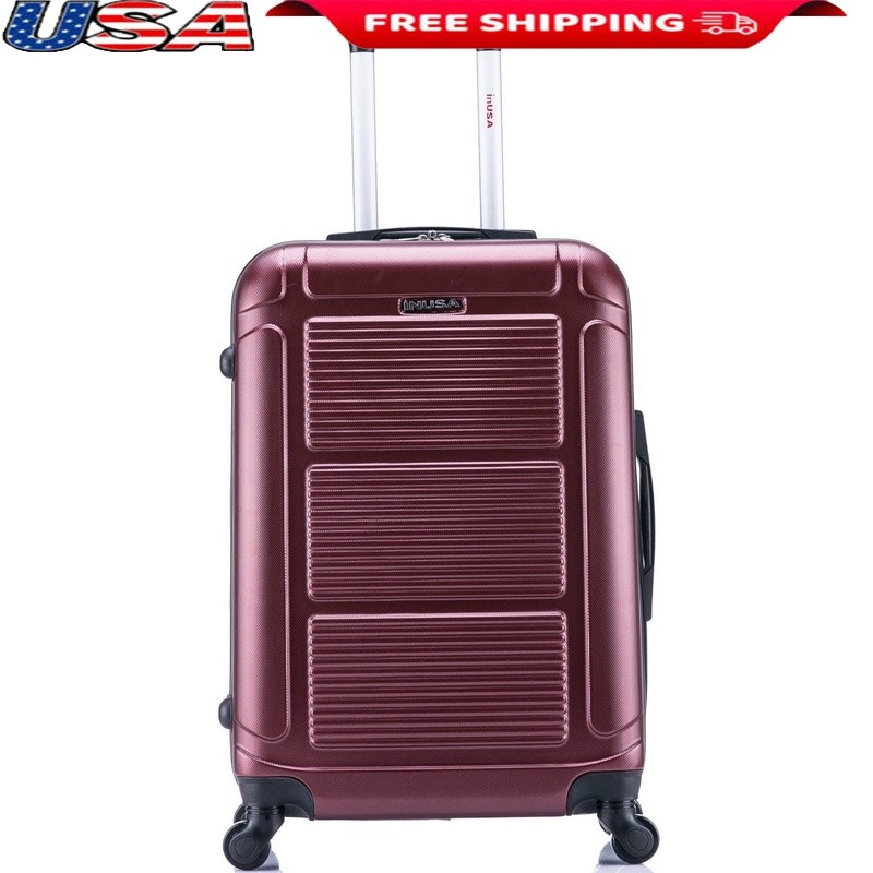 Suitcase W/ Organizer Tsa Lock Wine