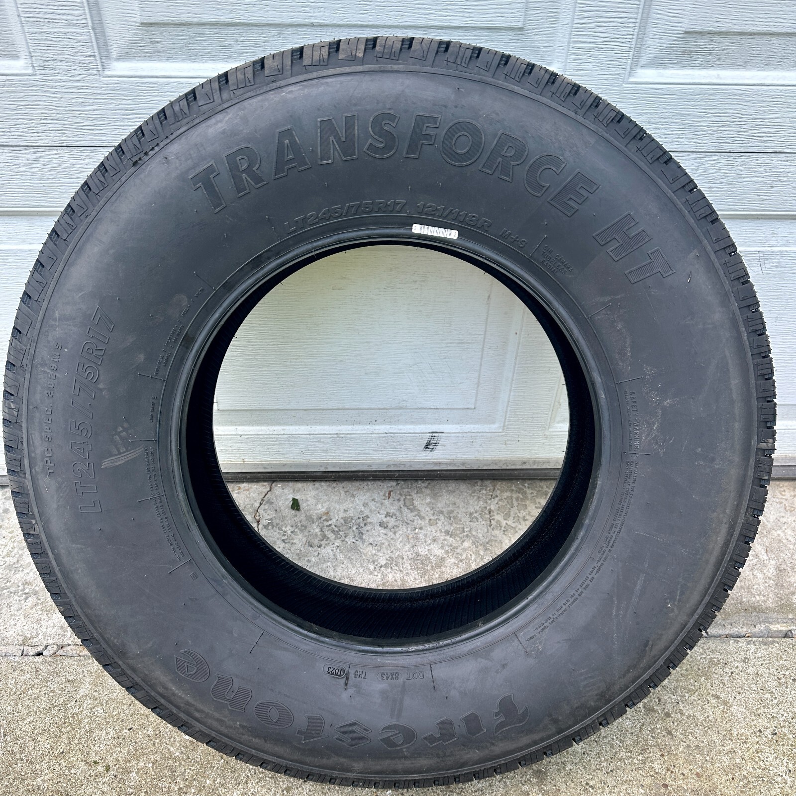 x1 Firestone Transforce HT LT245/75R17 Tire 121/118R M+S LT245 75 R17 ...