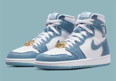Jordan 1 Retro High OG Denim (Women's) | DM9036-104 | EU 44.5 | OVP | NEU