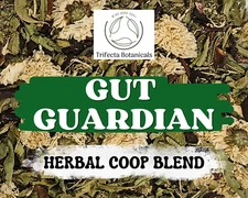 GUT GUARDIAN ~ Herbal Coop Blend ~ Nesting Herbs for Backyard Chickens Ducks