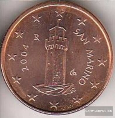 San Marino SMA 1 2004 brillant uncirculated (BU) 2004 Kursmünze 1 cent