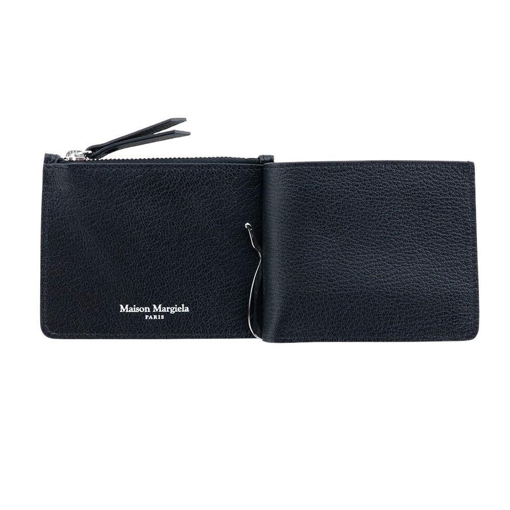 Maison Margiela Bifold Wallet Money Clip Black Genuine Maison Margiela Bifold Wallet Money Clip Black Genuine