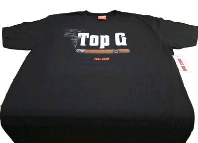 Full Send Nelk Boys Top G Cigar Smoke T shirt XL NWT