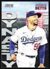 2022 Stadium Club Dynasty and Destiny Mookie Betts Los Angeles Dodgers #5A