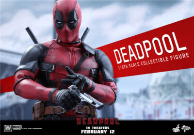 Original New Hot Toys MMS347 Deadpool 1/6 Action Figure Model Toy