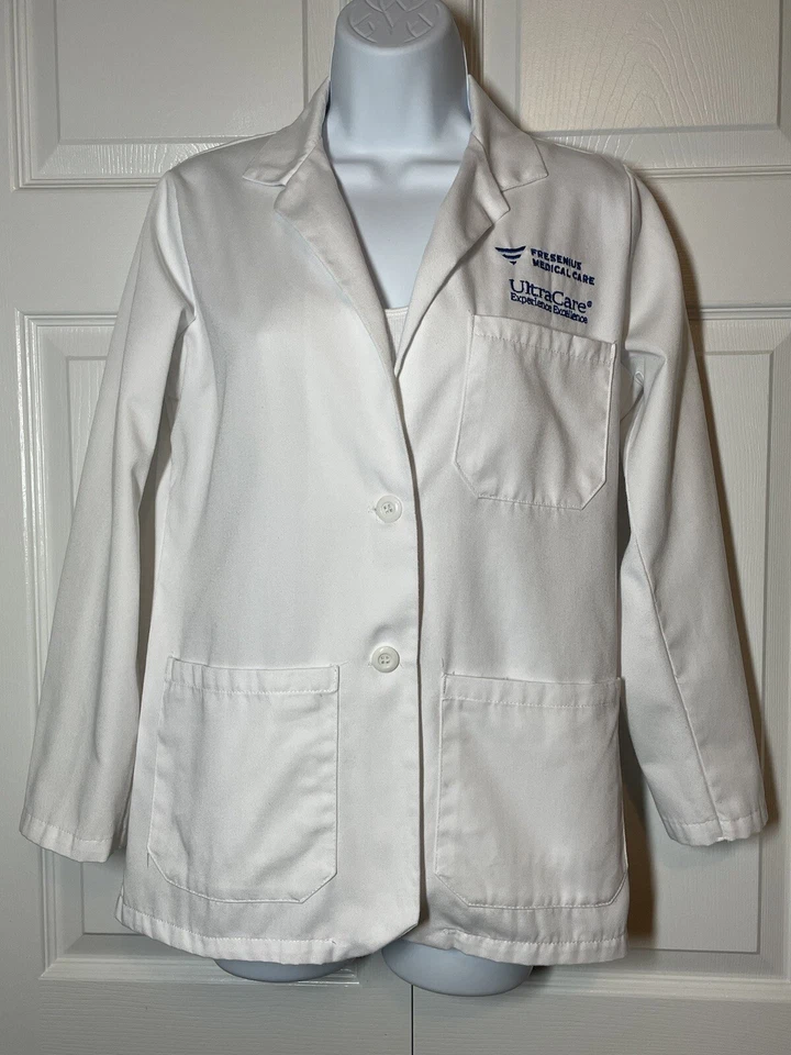 Set of Two: Lab Coat XS & Warm up Jacket Small by Fashion Seal for Fresenius - Image 2 of 4