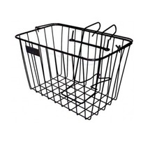 Large Wire Basket - Carry Shopping Front Mounted Cycling Bike Bicycle Shopper