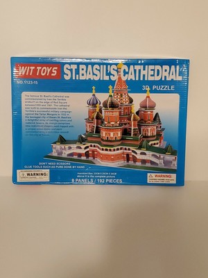 3D Puzzle St Basil's Cathedral Historical Architecture New