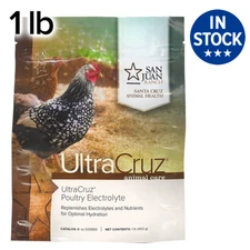 UltraCruz Poultry Electrolyte Supplement, 1 lb, Powder
