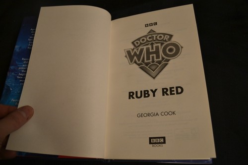 Hardback Novel Doctor Who 14th Doctor Ruby Red 2024 - Picture 8 of 11