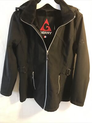 gerry womens jacket Medium Black Water Resistance Lined
