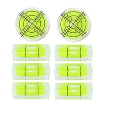 8Pcs Small Bubble Spirit Level Mini Square Levels Measuring Tools for 
