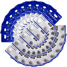 100x AG6 371A 371 370 SR69 LR920 Alkaline Button Cell Watch Battery