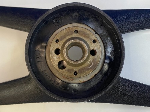 70-81 GM BLACK 4 SPOKE SPORT STEERING WHEEL 14 INCH DIAMATER #395663048926 - Picture 13 of 13