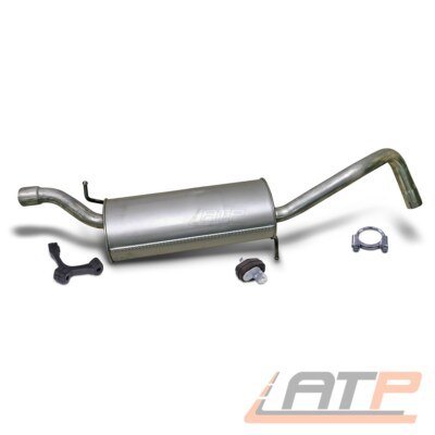 ENDSCHALLDÄMPFER FÜR AUDI A1 8X 1.2 TFSI VW POLO 6R 1.2 TSI BJ 09-15
