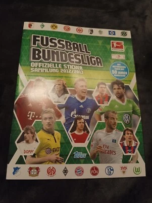 Topps Fussball Bundesliga 2012/2013 Leeralbum - Bild 1 von 2