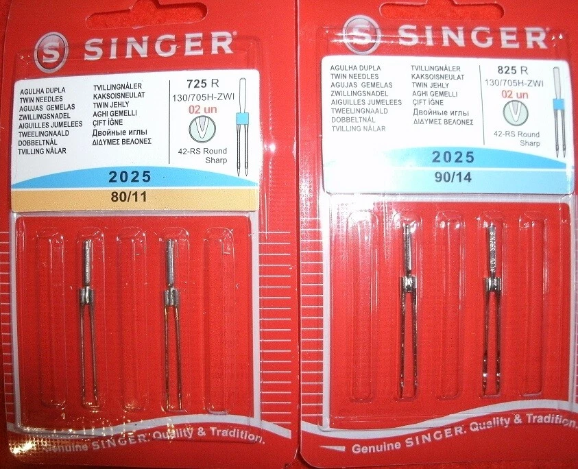 Singer Zwillingsnadeln 2025 / 2045 ++