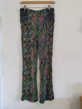 Pre-owned Rewash Floral Hippie Beach/Summer Pants Size M