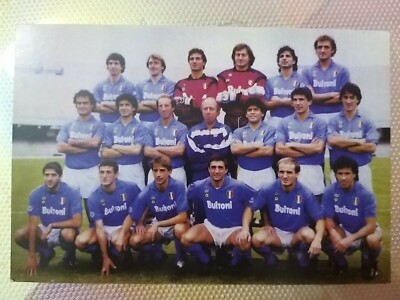 Cartolina Champ Napoli Campione d'Italia 1987-88