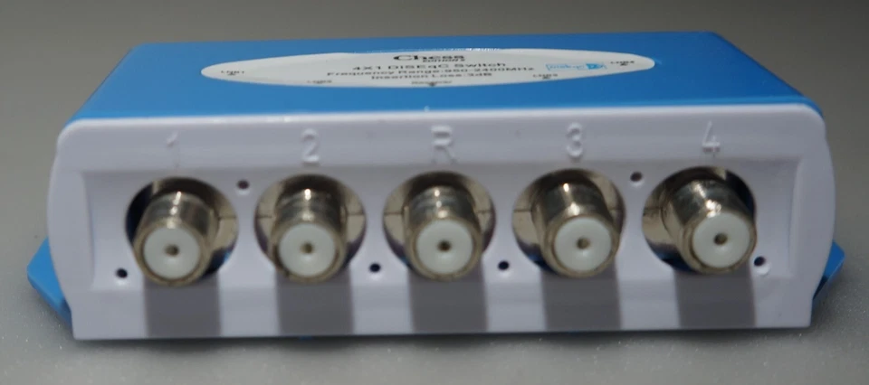 4x Chess Editions 4/1 4x1 DiSEqC SWITCH Schalter mit Wetterschutzgehäuse - Bild 3 von 4
