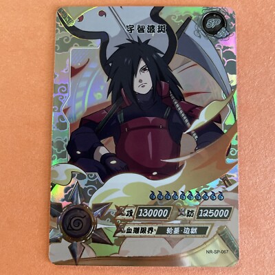 Madara Uchiha SP Kayou Official Naruto Card TCG NR-SP-67 CASE HIT