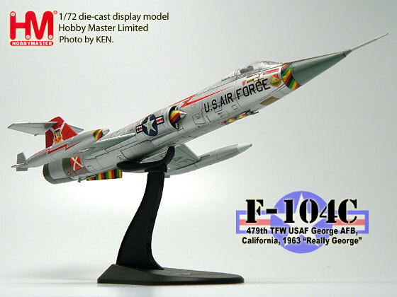 ホビーマスター 1/72 Lockheed F-104C Starfighter 1/72 for Hobby Master FOR Lockheed F-104C Starfighter for