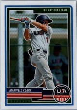 2023 Panini USA Baseball Stars & Stripes #42 Maxwell Clark