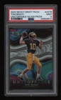2022 Tom Brady PSA 9 Panini Select Draft UNSTOPPABLE Silver Prizm #USTB *NICE*