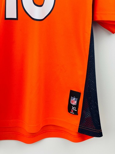Peyton Manning Denver Broncos NFL Home Orange Game Jersey Youth XtraLarge 18/20 - Picture 2 of 12