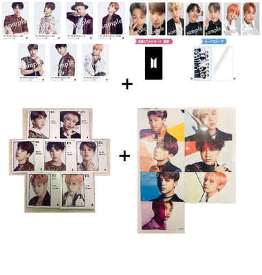 BTS FAKE LOVE Airplane pt.2 FC 7 photocard 7 Photo 7 Jacket 7 