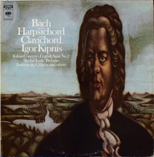 Johann Sebastian Bach, Igor Kipnis - Bach On The Harpsichord And Clavichord - Co