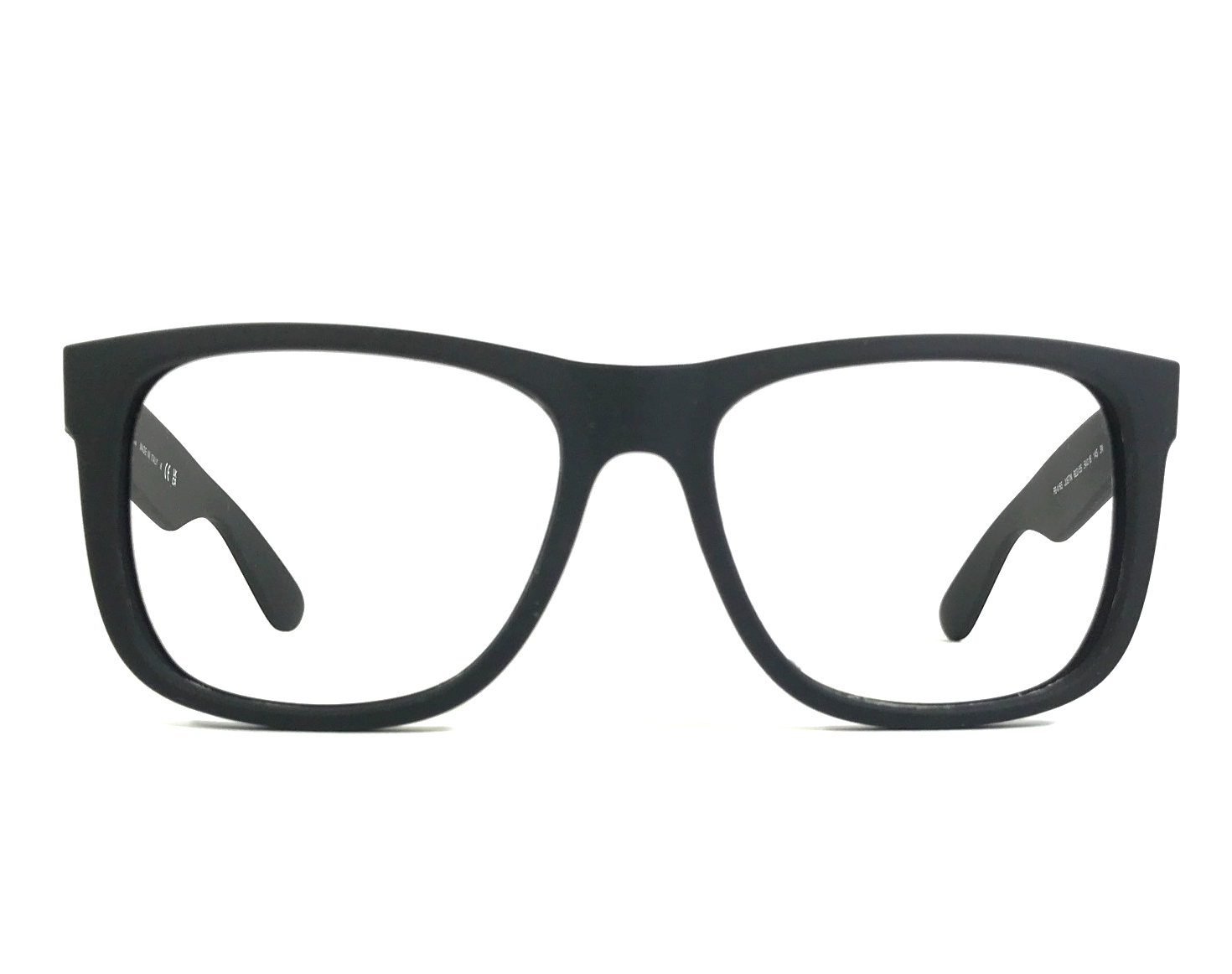 Ray-Ban Eyeglasses Frames RB4165 JUSTIN 622/55 Rubberized Matte Black ...