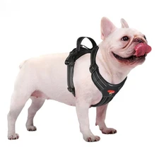 Upgraded Adjustable Dog Harness Reflective Durable Pet Vest for Medium Large Dog